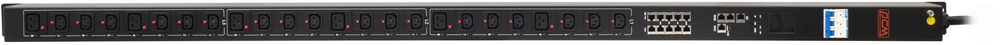 Блок распределения питания  Powercom PDU-32AVMS24-18C3-6C9-3P