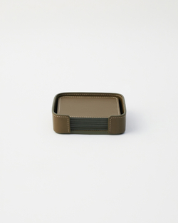 Набор квадратных костеров для бокалов Olive | 6 шт