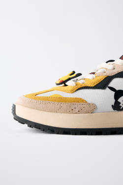 ZARA КРОССОВКИ PIKACHU POKÉMON™, ЖЕЛТЫЙ