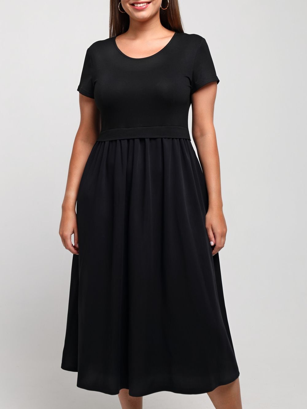 Платье Женственность Виотекс ЧЁРНЫЙ