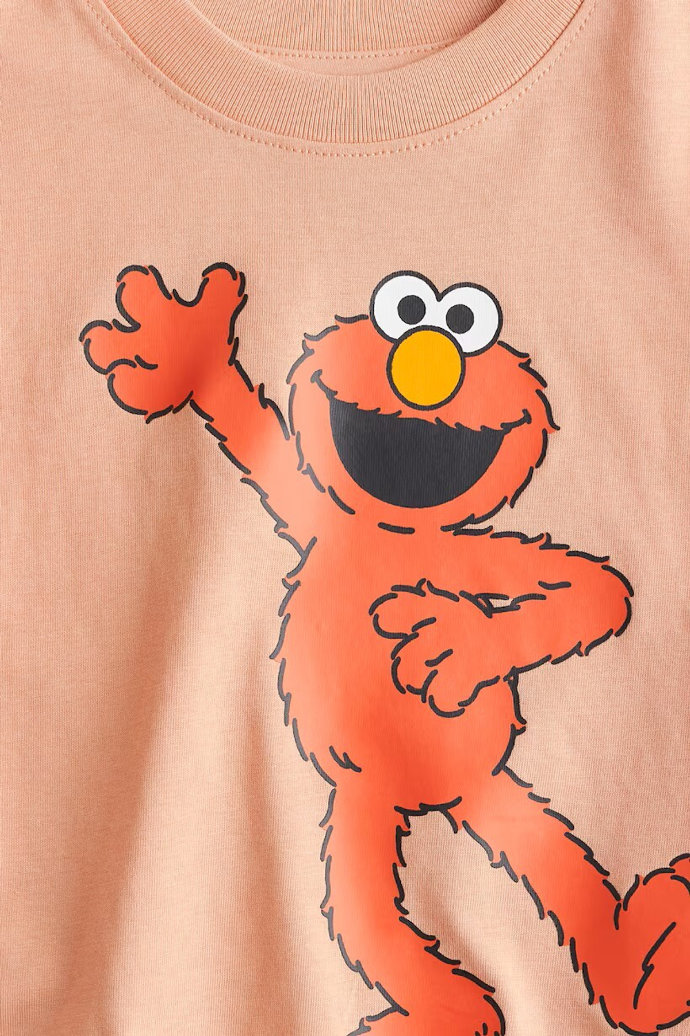 H&M Футболка с принтом, оранжевый