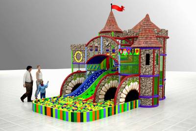 Детский игровой лабиринт «Средневековый замок»