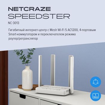 Netcraze Speedster - каталог keenetic