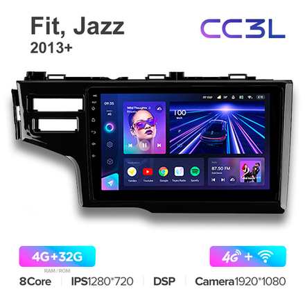 Teyes CC3L 10,2"для Honda Fit, Jazz 2013+