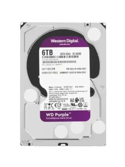 3.5" 6 ТБ Жетский диск Purple Surveillance WD60EJRX