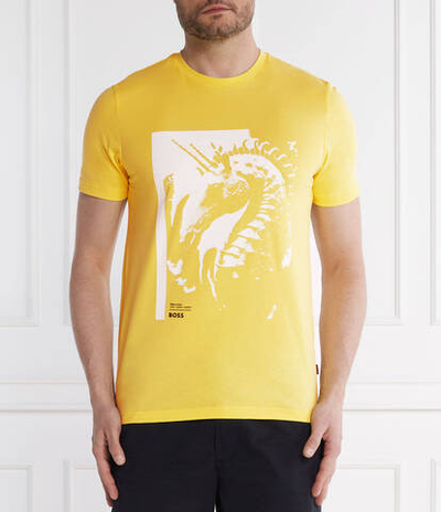 Футболка Te_Sea_horse BOSS ORANGE - желтый(50515626)