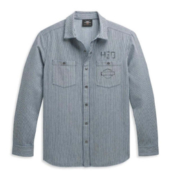 Рубашка Railroad Stripe Logo Harley-Davidson