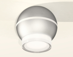 XS1103031 SSL/FR/CL серебро песок/белый матовый/прозрачный MR16 GU5.3 LED 3W 4200K (C1103, N7160)