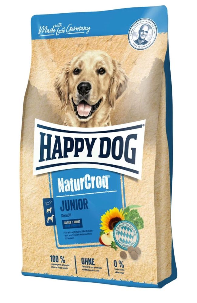 Сухой корм Happy Dog NaturCroq Junior для собак 15 кг