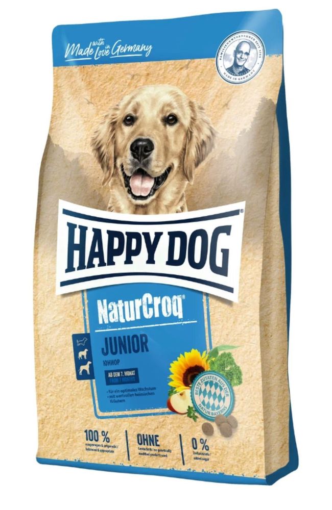 Сухой корм Happy Dog NaturCroq Junior для собак 15 кг