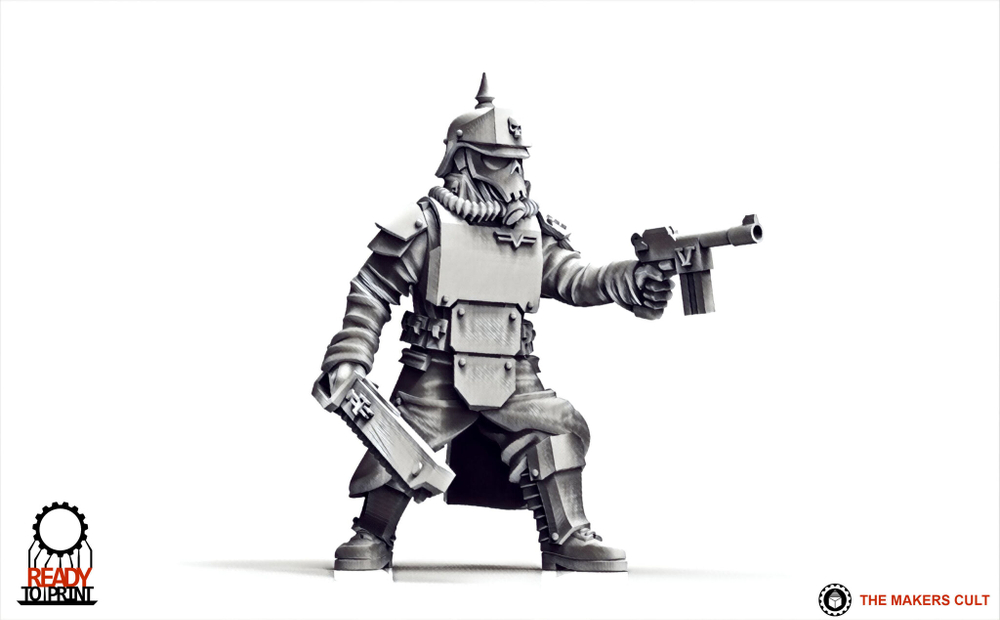 Криг, штурмовой сержант Хейнрих Valour Korps - Shock Sergeant Heinrich