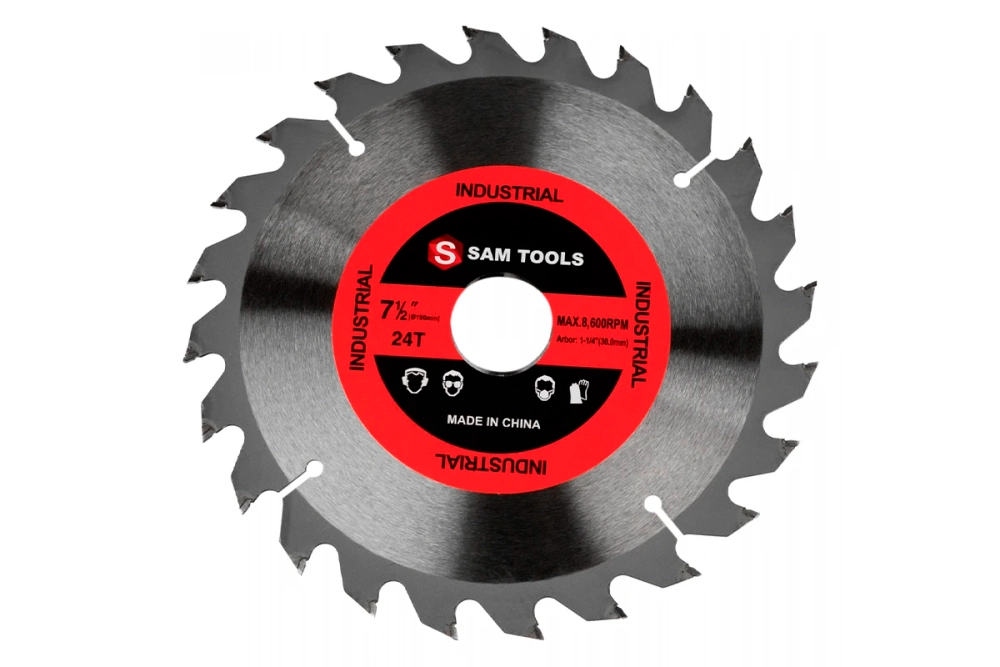 Диск пильный по дереву 190х30 мм 24 зуба