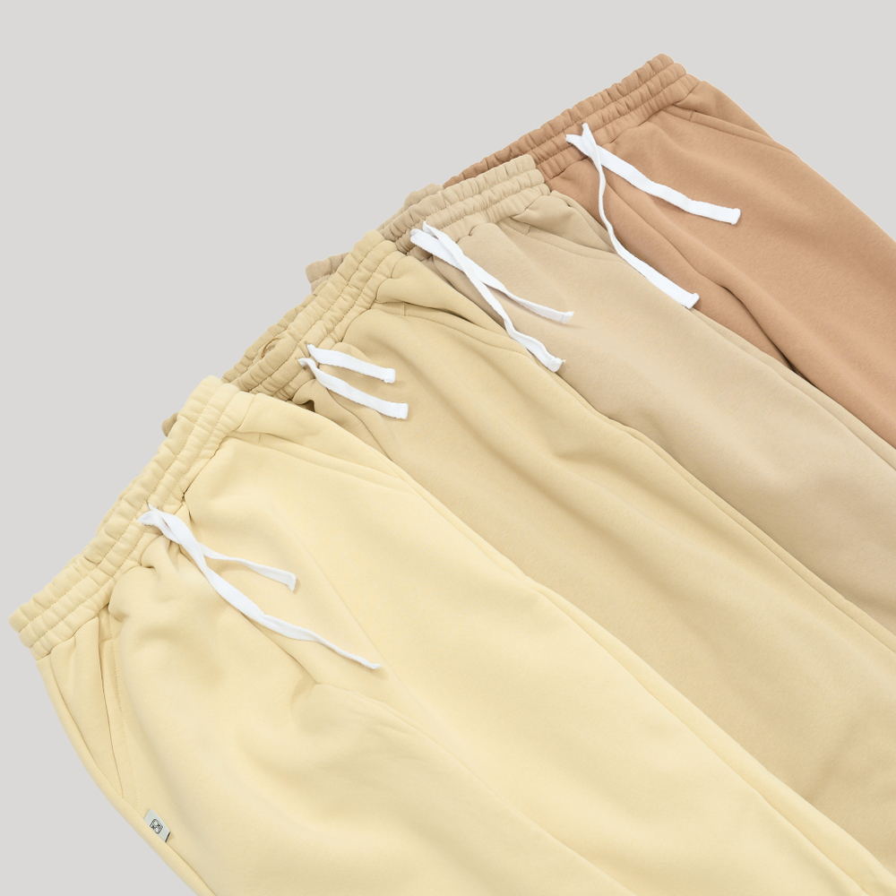 Wide Sweatpants Oxford Tan