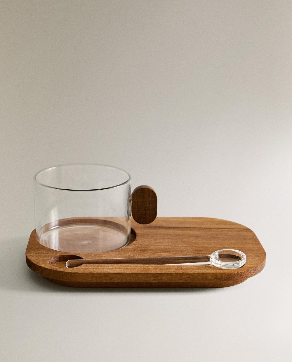 Zara Home кувшин из боросиликатного стекла, цвет прозрачный, 7 см · 0265/207