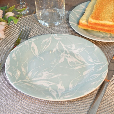 Тарелка десертная 20см Пастель гладкий край (00104159)