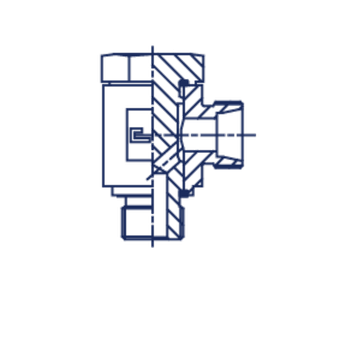 Соединение JE DS16 BSP 1/2 (корпус)