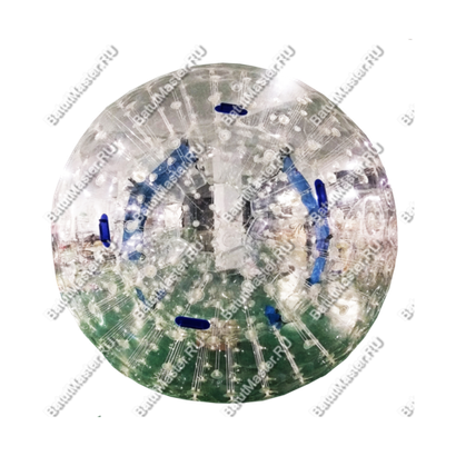 Зорб ТПУ"Капля", усиленные сиденья, диаметр 3 м