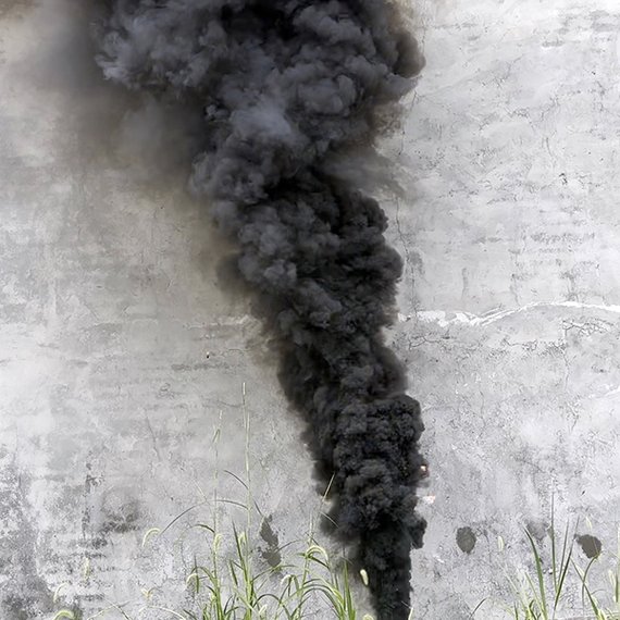 Цветной дым Чёрный (3"/30сек) ФД021