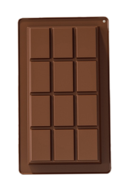 Форма для шоколадной плитки большая 25/14,5/2,7см