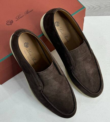 Лоферы Loro Piana с меховой стелькой