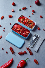 Ланч-бокс mb original, blue crystal