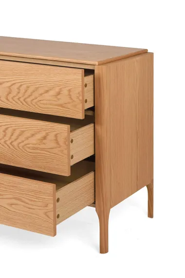 Комод Pisa 120х80 см, шпон дуба