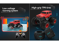 Радиоуправляемая машина-амфибия Double Eagle Jeep Wrangler Bigfoot 1/18 4WD 2.4G RTR