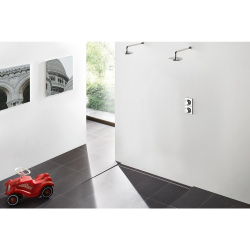 Основа для плитки 70 см TECE TECEdrainline для слива из нержавеющей стали прямая, хром матовый 600770