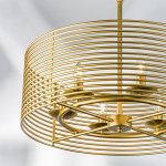 728063 Люстра ZETA 6х40W E14 ЗОЛОТО