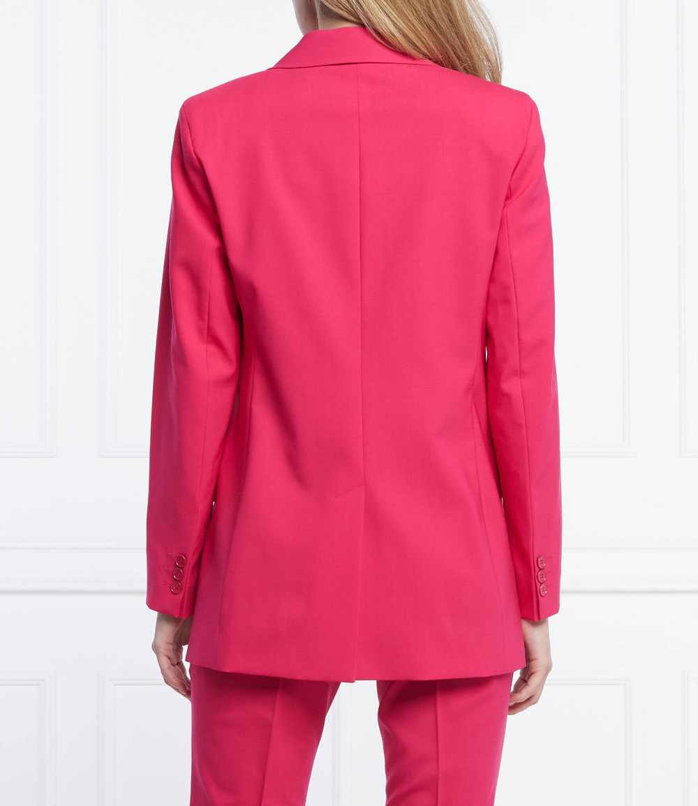 льняной пиджак tacito Weekend MaxMara - фуксия(50410327600)