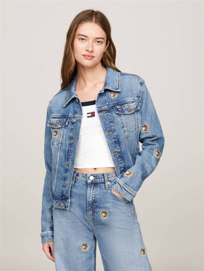 Джинсовая куртка Tommy Jeans - голубой(DW0DW19675)