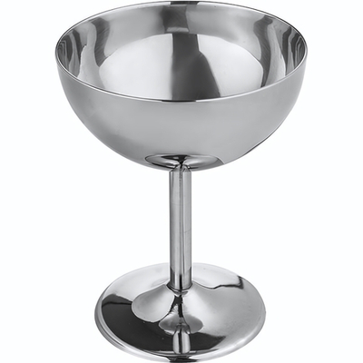 Креманка «Проотель»;сталь нерж.;250мл;D=10,H=13см;металлич. (Цвет: серебристый)