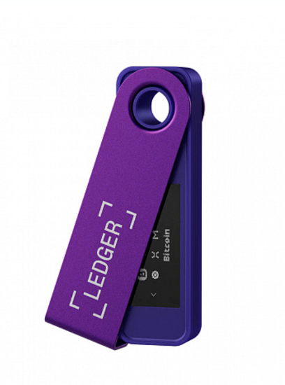 Аппаратный криптокошелек Ledger Nano S Plus Purple Amethyst