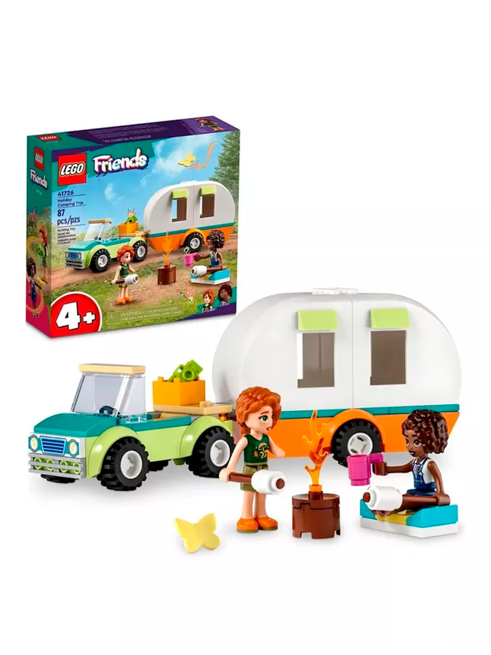 LEGO Friends 41726 «Праздничный поход» — кемпинг, костёр и мини-куклы