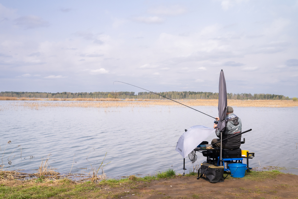 Зонт рыболовный "Pro Sport Super Umbrella 50`" длина дуги 125см