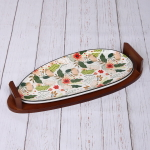 Блюдо для подачи 35.5см «Цветочная феерия»