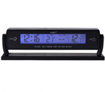 Авто часы VST 7013V Монохром Blue&Red