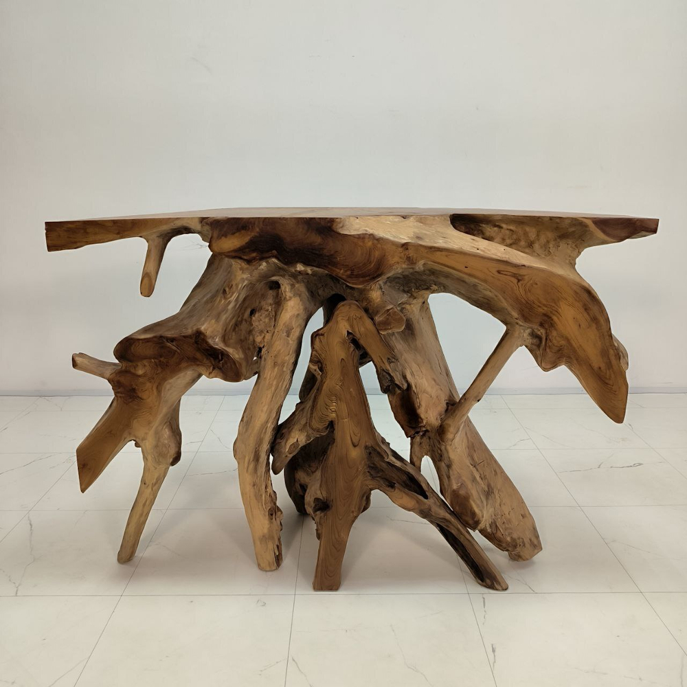 Консоль из корня тикового дерева 50086 Бакти (120*45*85)