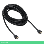 Кабель Buro HDMI (m)/HDMI (m) 5м позолоченные контакты черный (BHP HDMI 2.0-5)