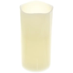 Сувенир с подсветкой «Свеча восковая - Звездная» 7,5*15 см - облита воском (работает от батареек 3 ААА)