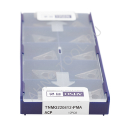 Пластина твердосплавная ISO TNMG220412-PMA ACP10E AHNO по стали, чистовая