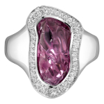 Кольцо с Шпинелью и Бриллиантами, R0033-23/1