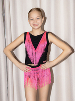Детский топ с бахромой