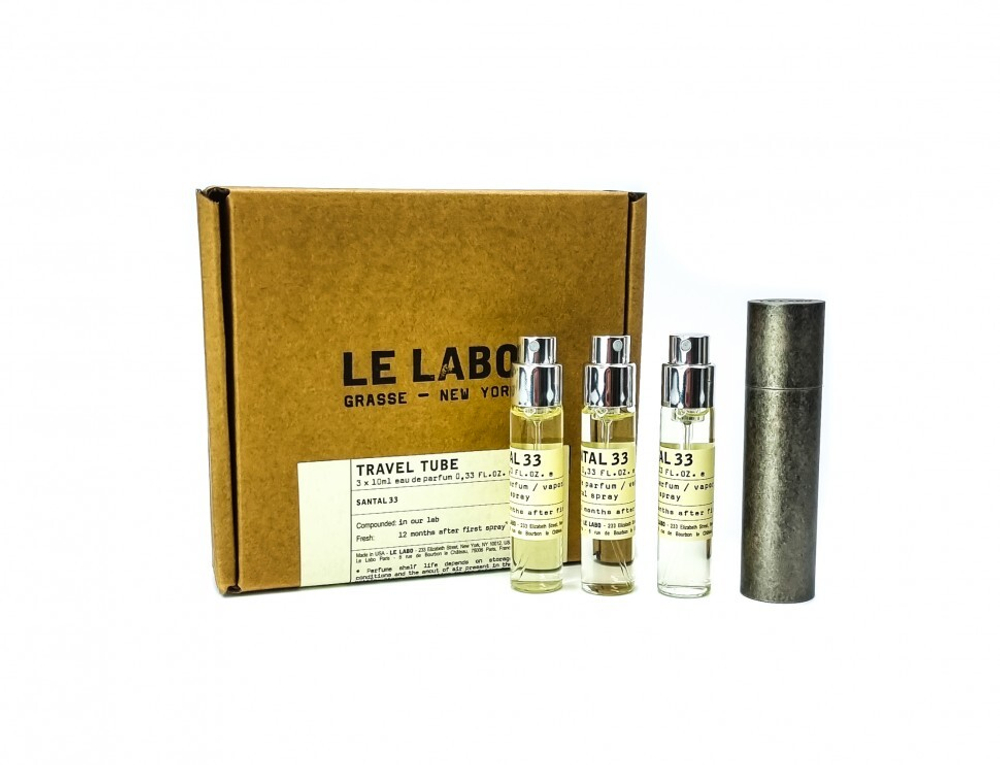 LE LABO santal 33 набор 3 по 10 + футляр