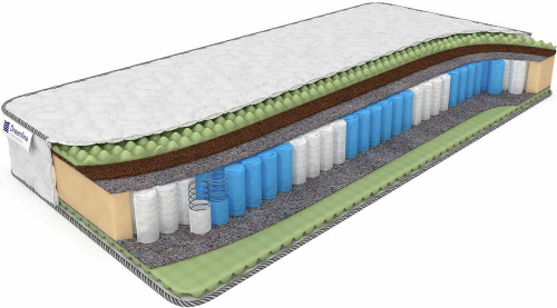 Матрас Dreamline Various smart zone, независимые пружины