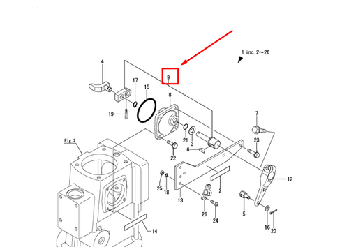 196420-06261 SHAFT ASSY