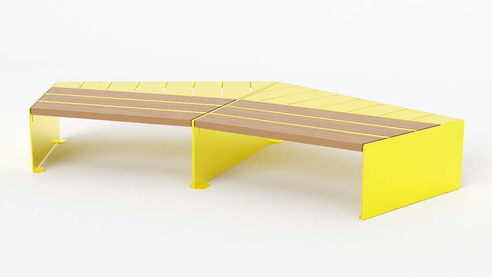 Скамья-вазон Модуль 6 SK00355