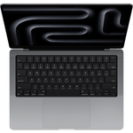 Ноутбук Apple MacBook Pro 14 (M3 8С/10C) 8/512GB, Space Gray (Серый космос) MTL73
