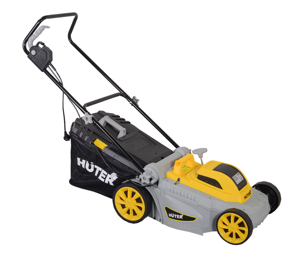 Газонокосилка электрическая Huter ELM-380T Grey