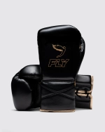 Боксёрские перчатки Fly SUPERLACE PRO X 2 GLOVES - Black/Gold